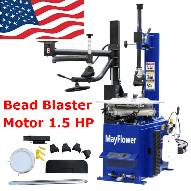 1.5 HP Automatic Tire Changer Wheel Changers Machine Rim Balancer Combo 960 680 - Image 7