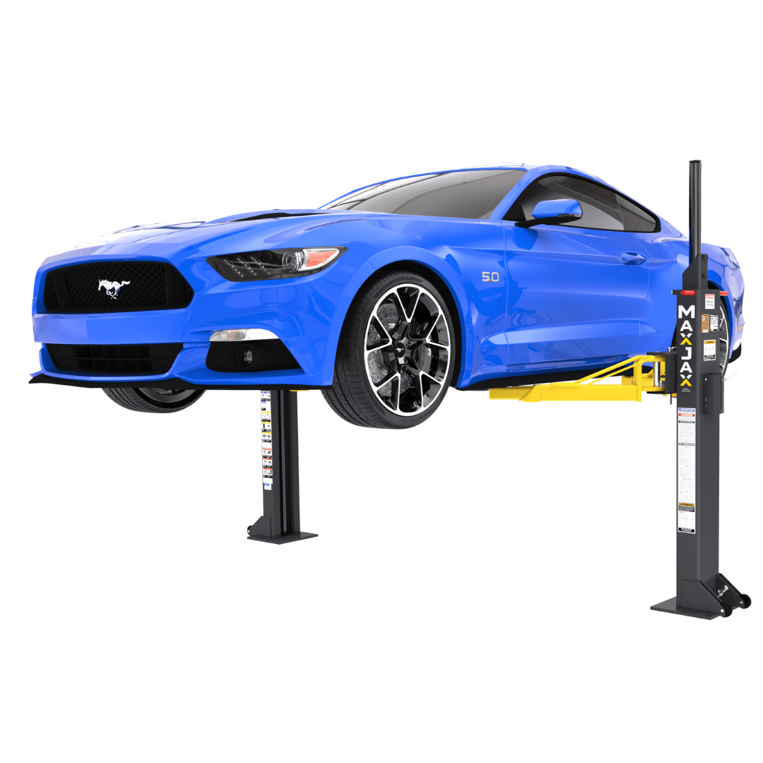 Maxjax M6K Portable 6,000 LB. Two-Post Garage Lift