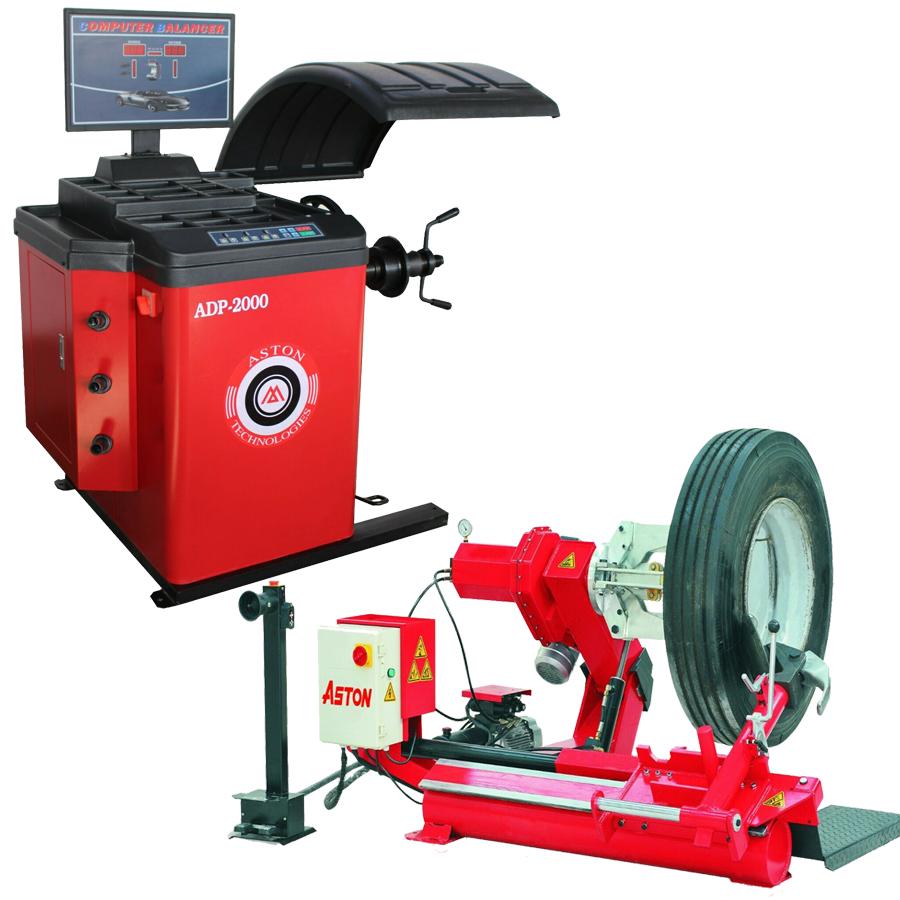 Aston® Truck Tire Changer and Wheel Balancer Combo 1600-2000L