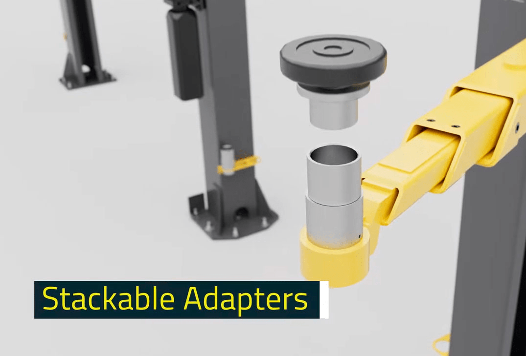 10APX 10,000‐lb. Capacity / Adaptable Clearfloor / Adjustable Width / Screw Pads / HIGH-RISE - Image 8