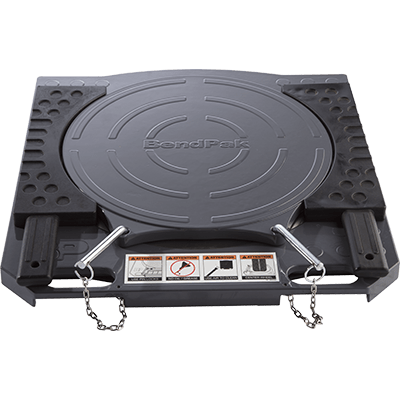 Deluxe Turnplate Set (5700236) Deluxe Alignment Turnplates / Aluminum-Stainless / 18.5″ x 18.5″ / SET OF 2