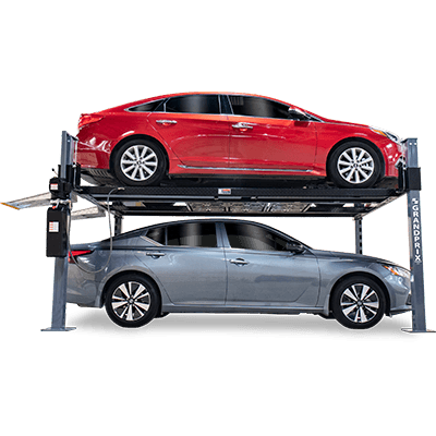 GP-9XLT Package (5175257) 9,000-lb. Capacity / High Lift / Extended Length / Includes Aluminum Ramps, Caster Kit, Jack Platform and Drip Trays