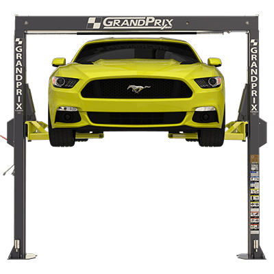 GP-7LC (5175996) GrandPrix Series 2-Post Lift / 7,000-lb. Capacity / 118.5” Overall Height