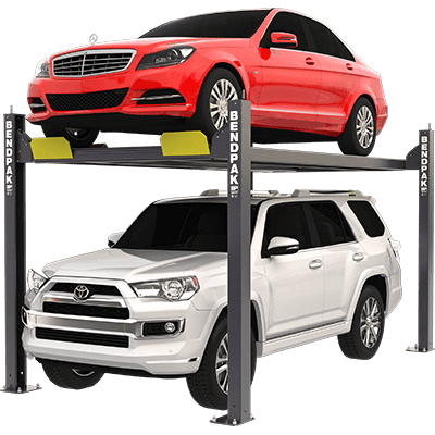 HD-7P (5175510) 7,000-lb. Capacity / Narrow Car Lift / High Rise