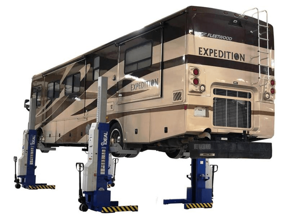 IDEAL MSC-18K-X-472 MOBILE COLUMN LIFT, FOUR COLUMN SET, 72,000 LBS. ALI CERTIFIED - Image 8