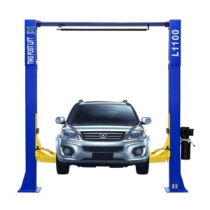2 Post Car Lift L1100 Auto Truck Hoist 10,000 lb Overhead Clear Floor 220 VOLT