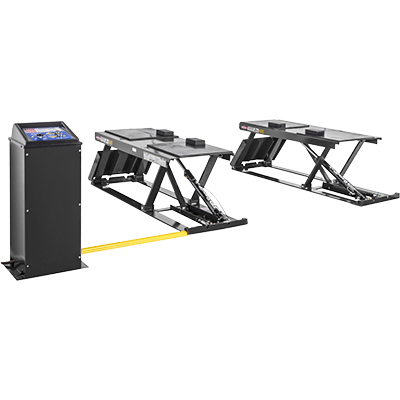 P-9000LTF (5175155) 9,000-lb. Capacity / Low-Rise Lift / Open-Center / Pit-Style / Flush Mount