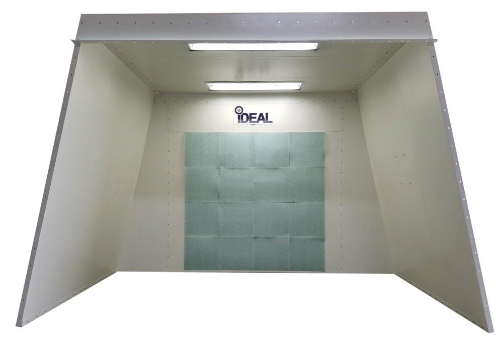 Ideal psb-afofb1388-ak open front paint booth