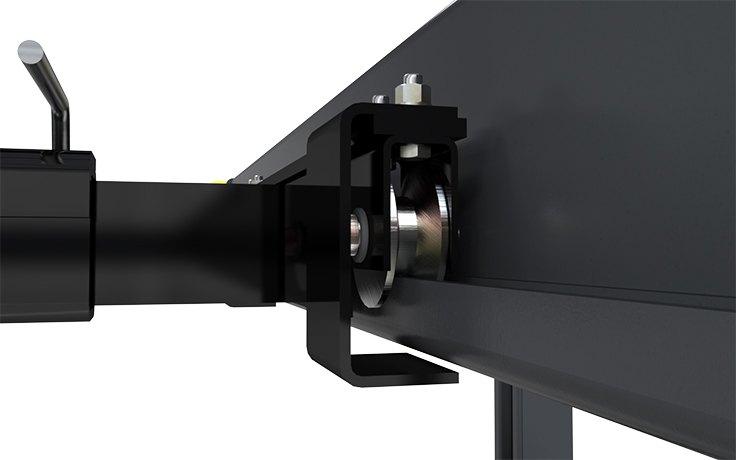 RJ6W (5175248) 6,000-lb. Capacity / Rolling Bridge Jack / Easy-Roll Wheels - Image 4