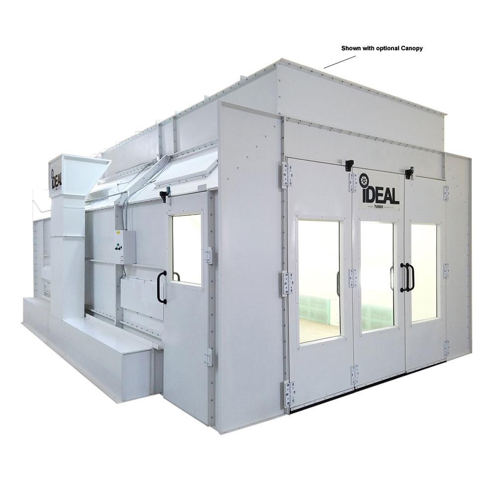 Ideal side down draft paint booth