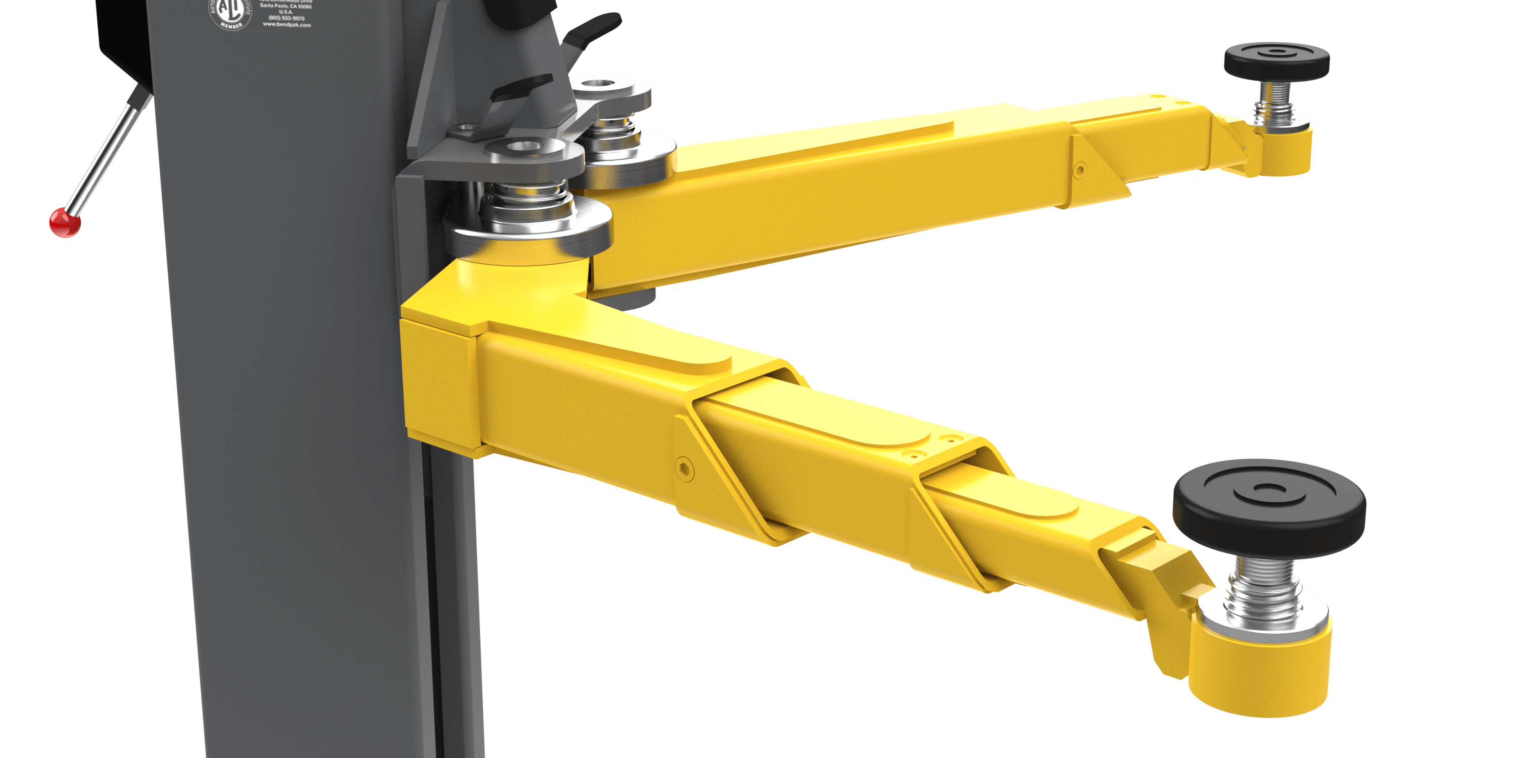 10APX 10,000‐lb. Capacity / Adaptable Clearfloor / Adjustable Width / Screw Pads / HIGH-RISE - Image 12