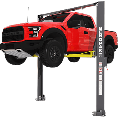 XPR-10AXLS (5175991) 10,000-lb. Capacity / Two-Post Lift / Asymmetric Clearfloor / Extra Tall