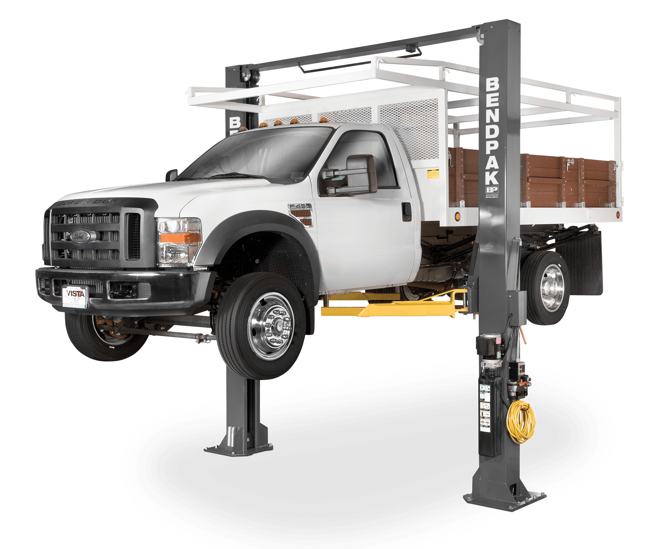 XPR-15CL (5175408) 15,000-lb. Capacity / Two-Post Lift / Clearfloor / Standard Arms