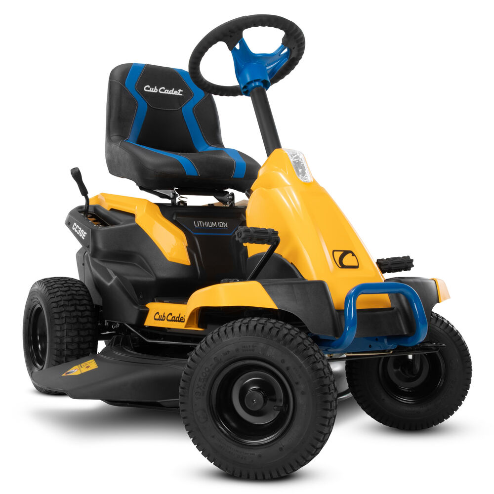 Cub Cadet CC30E (30″) Electric Rear Engine Riding Mower (2022 Model)