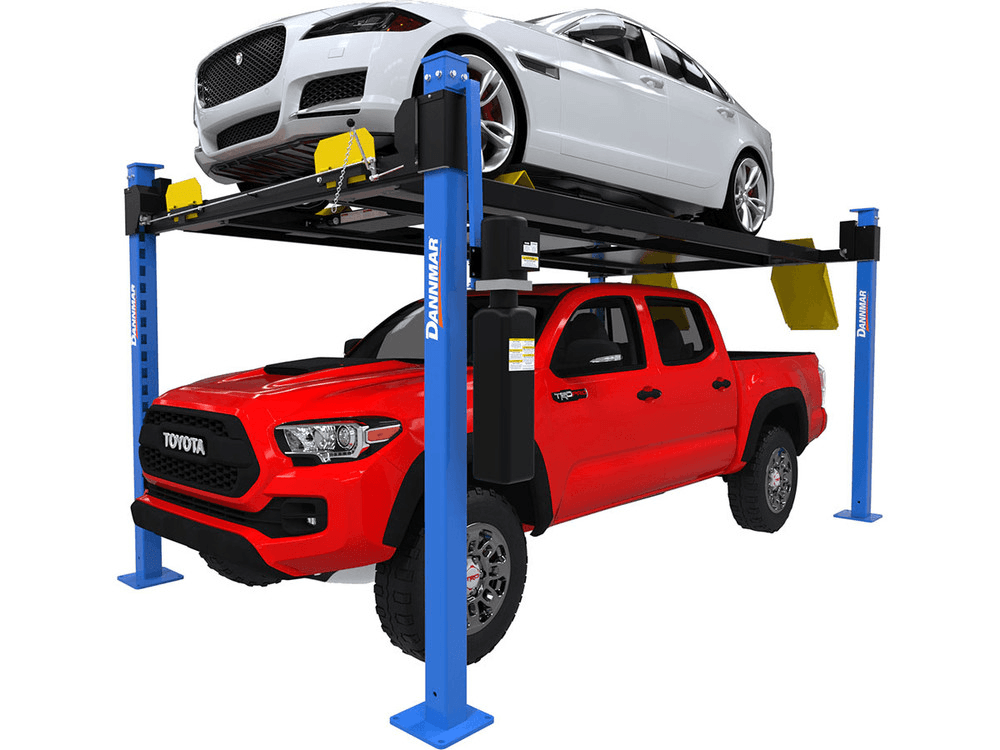 DANNMAR D4-9X PACKAGE 9,000-LBS. ALI CERTIFIED CAPACITY FOUR-POST LIFT PACKAGE