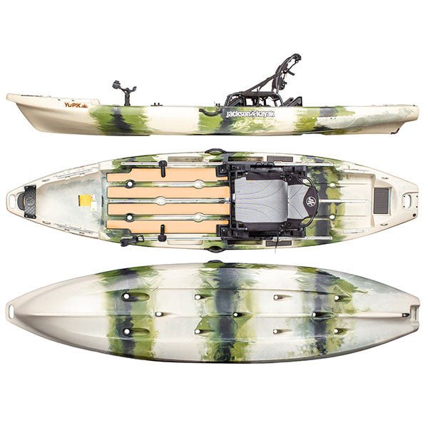 2025-YuPIK-Forest_ce6b4d5c-b381-4873-893c-3540a25a3ff9.jpg Jackson YuPIK Fishing Kayak- BLEM Model - Image 1