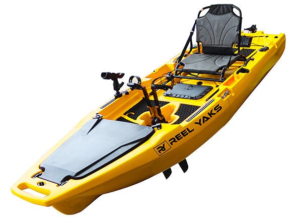 hero_d3f56221-94d9-4d91-943d-425042c24ce9.jpg ReelYaks Rocket 9.8ft Modular Pedal Fishing Kayak - Image 1