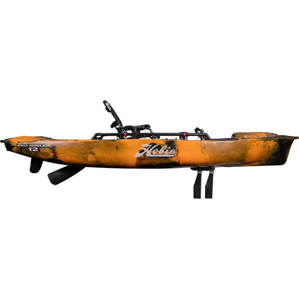 hobie-mirage-pro-angler-12-sunrise-camo.jpg Hobie Mirage Pro Angler 12 Fishing Kayak - Image 1