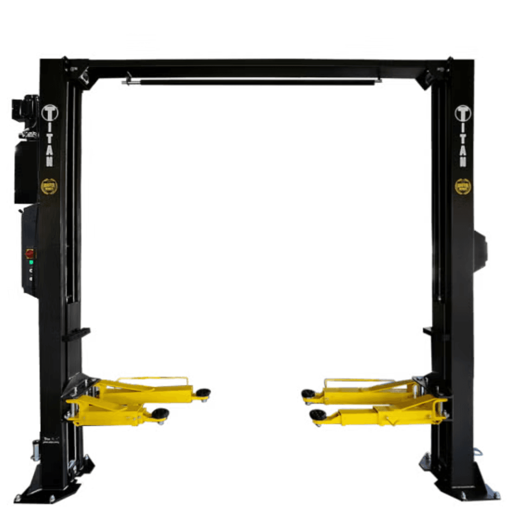 iben-product-219-image-1.png Titan Lifts HD2P-9KMSC – 9,000 LB 2-Post Master Series Clearfloor Lift - Image 1