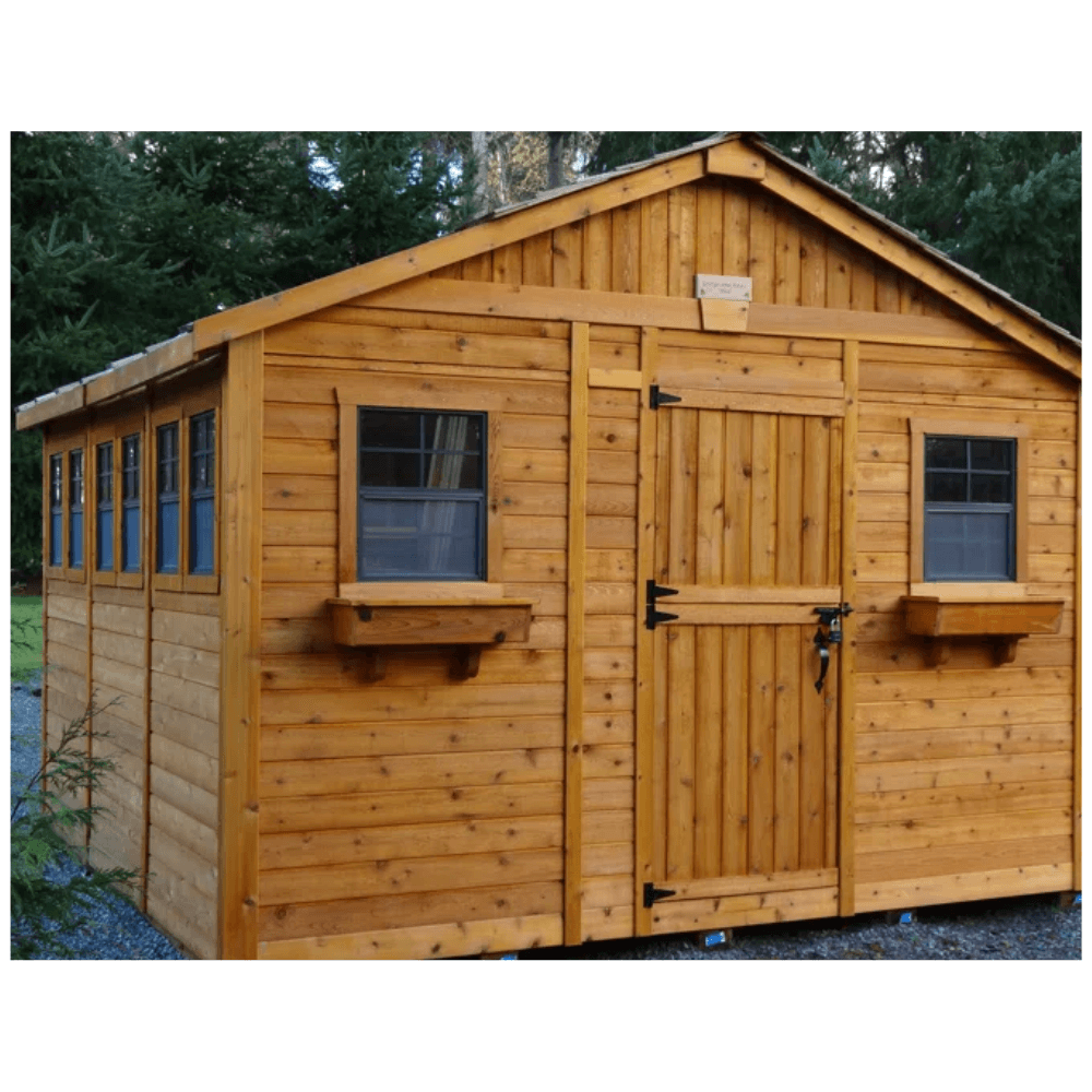 iben-product-235-image-1.png Cedar Sunshed Garden Shed | 12×12 - Image 1