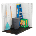 Suncast 7-ft x 4-ft Vista Resin Storage Shed (Floor Included) - Image 5