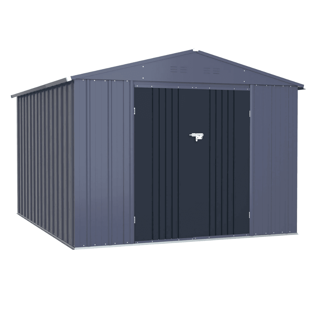 iben-product-280-image-1.png Veikous 8 ft. x 12 ft. Outdoor Storage Shed with Lockable Door and Vents - Image 1
