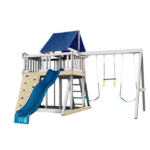 Congo Monkey Playsystem Adventurer Wooden Swing Set