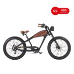  Revi Bikes Cheetah 48V 750W Hub Motor Fat Tire Electric Cruiser Bike - Image 5