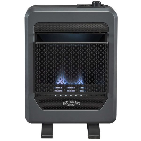 iben-product-341-image-1.jpg Bluegrass Living Natural Gas Vent Free Blue Flame Gas Space Heater With Base Feet – 10,000 BTU, T-Stat Control – Model# B10TNB-B - Image 1