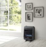 Bluegrass Living Natural Gas Vent Free Blue Flame Gas Space Heater With Blower and Base Feet – 20,000 BTU, T-Stat Control – Model# B20TNB-BB - Image 4
