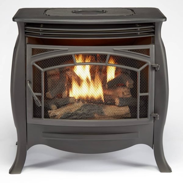 iben-product-352-image-1.jpg Duluth Forge Dual Fuel Ventless Gas Stove – 26,000 BTU, Remote Control, Matte Black Finish – Model# FDSR25 - Image 1
