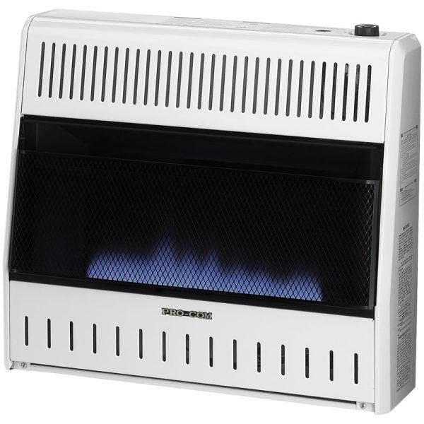 iben-product-363-image-1.jpg ProCom Reconditioned Dual Fuel Ventless Blue Flame Heater – 30,000 BTU, T-Stat Control – Model# MNSD300TBA-R - Image 1