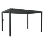 14×10 Sarasota Steel Louvered Pergola - Image 16
