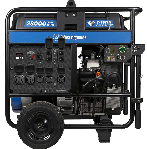 iben-product-42-image-1.png Westinghouse 28,000 Peak Watt Home Backup Portable Generator, Remote Electric Start with Co Sensor - Image 1