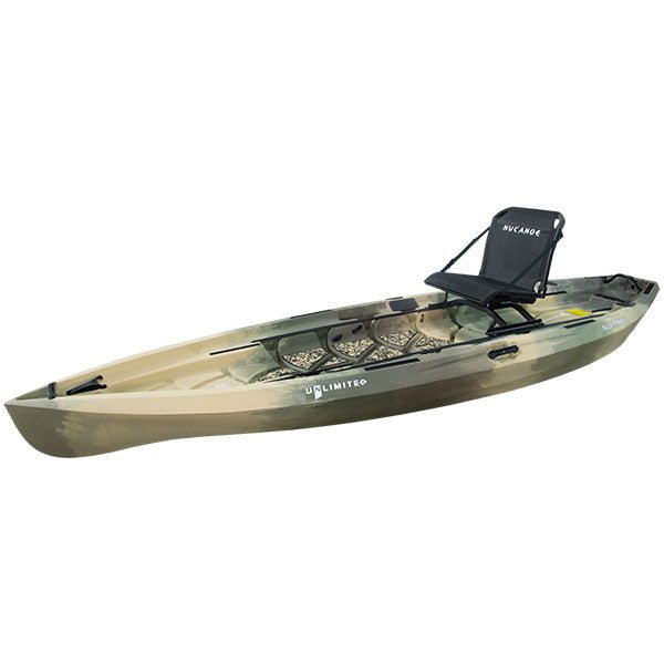 nucanoe-unlimited-army-green-1.jpg NuCanoe Unlimited Fishing Kayak - Image 1